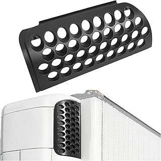 Honeycomb Reefer Upper Door Grille Compatible with Thermo King SB-100 110 190 200 200TG 210 230 300 310 400 Replacement for 37987197 Snap-On ABS Plastic Left Side