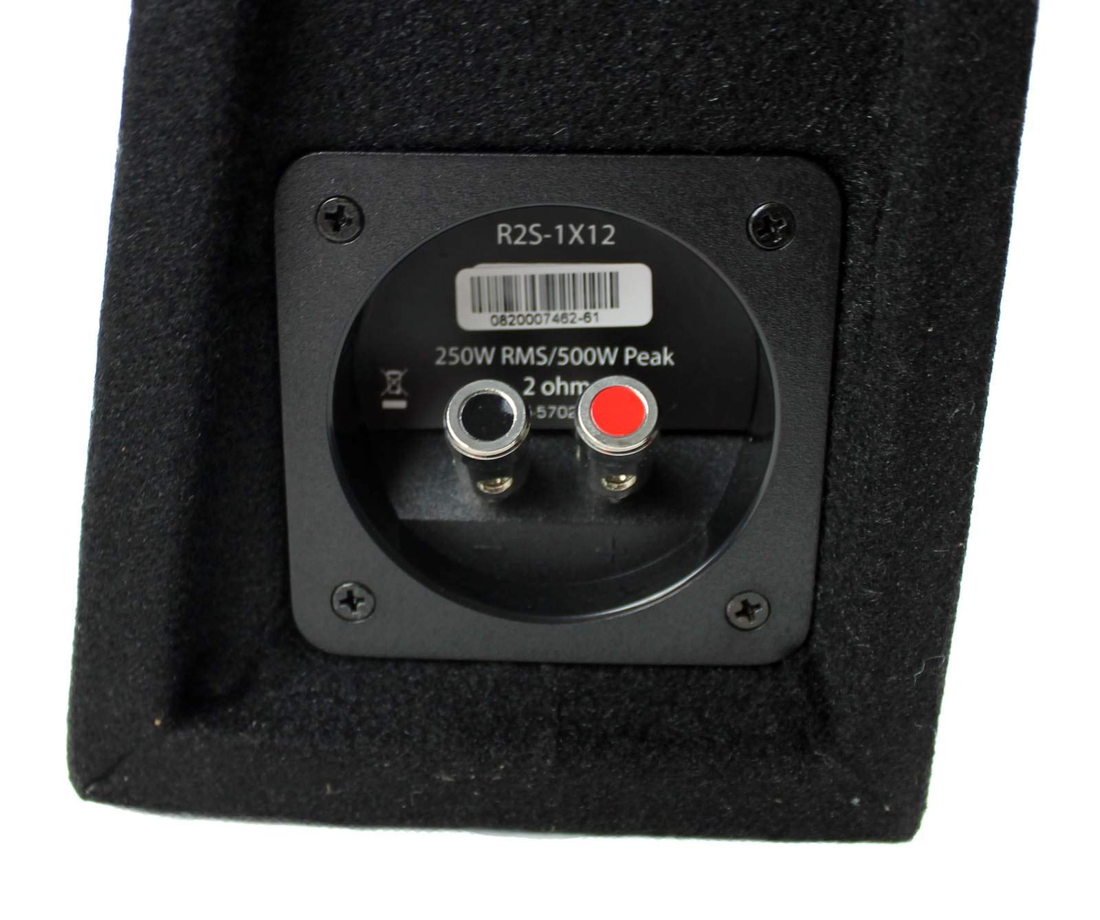 Amazon.co.jp: Rockford Fosgate-1X12 12インチ 500W 浅いロードサブ