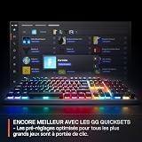 SteelSeries Apex Pro Gen 3 - Clavier Gamer HyperMagnetic - Switches OmniPoint 3.0 - Actionnement Ajustable - Toucher Rapide/SOCD - OLED - RGB - Capuchons PBT - USB-C - FR Layout AZERTY - 6