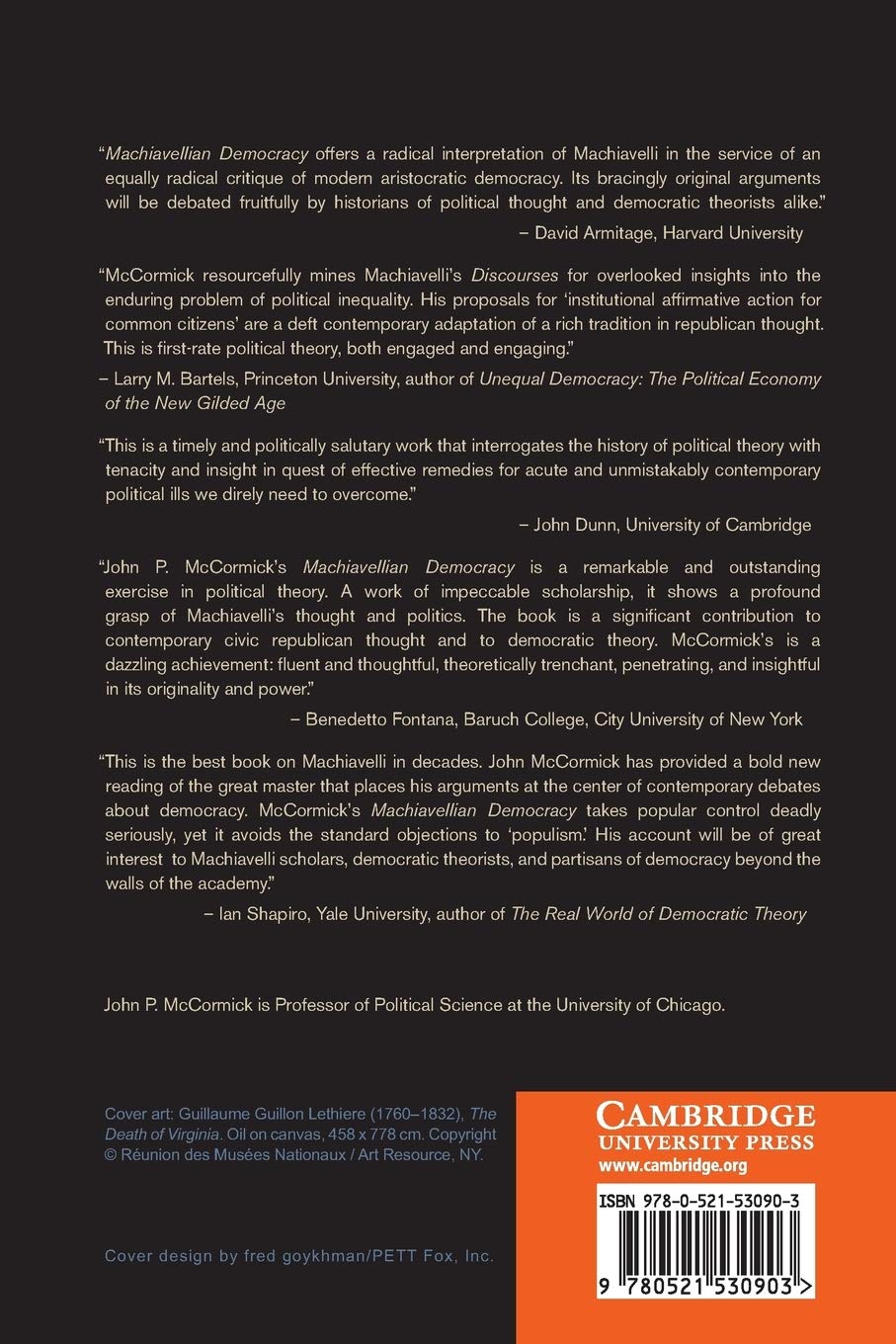 Machiavellian Democracy