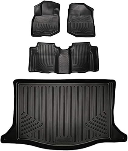 Miniatura 9 de Husky Liners, Revestimiento para piso de asiento delantero y trasero (cobertura para lugar del freno), se adaptan a 15-16