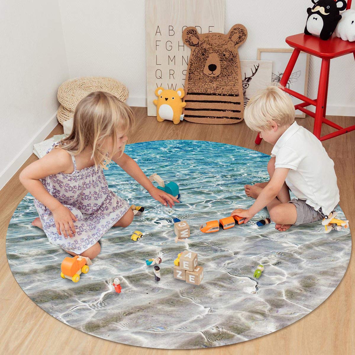 WIND AND SEA ウィンダンシー ラグマット ラウンドマット NEIGHBORHOOD - 【未使用品】NEIGHBORHOOD × WIND AND SEA ラグ