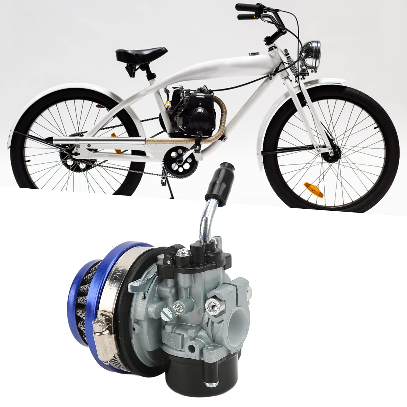 GOOFIT PZ19Carburateur Avec Filtre à Air Remplacement pour Chinese 50cc 70cc 90cc 110cc 125cc ATV Scooter Dirt Bike