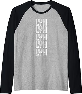 LYH Lynchburg Airport Travel Raglan Baseball Tee