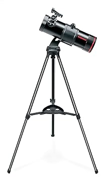 Tasco Spacestation 114x500mm Reflector ST with Variable LED Red Dot Finderscope Telescope