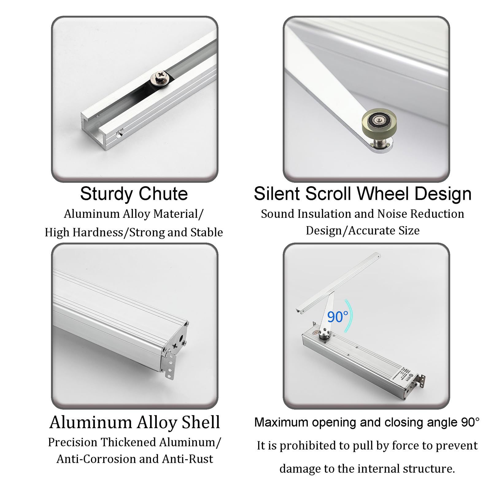 Smart Automatic Window Opener Closer Attuatore elettrico Telecomando per serre Domotica Swing Gate Driver
