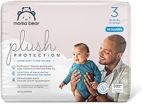 Vista 19 de Marca Yaxa - Mama Bear Pañales de Protección Suave - Talla 5, 31 Unidades, Pañales Desechables Premium Hipoalergénicos para Bebé, Blanco y Cloud