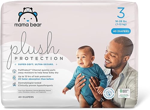 Miniatura 19 de Marca Yaxa - Mama Bear Pañales de Protección Suave - Talla 5, 31 Unidades, Pañales Desechables Premium Hipoalergénicos para Bebé, Blanco y Cloud