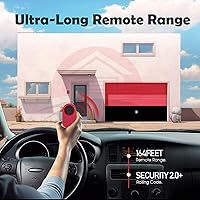 Vista 6 de LiftMaster 374UT - Control remoto universal para puerta de garaje, paquete de 2