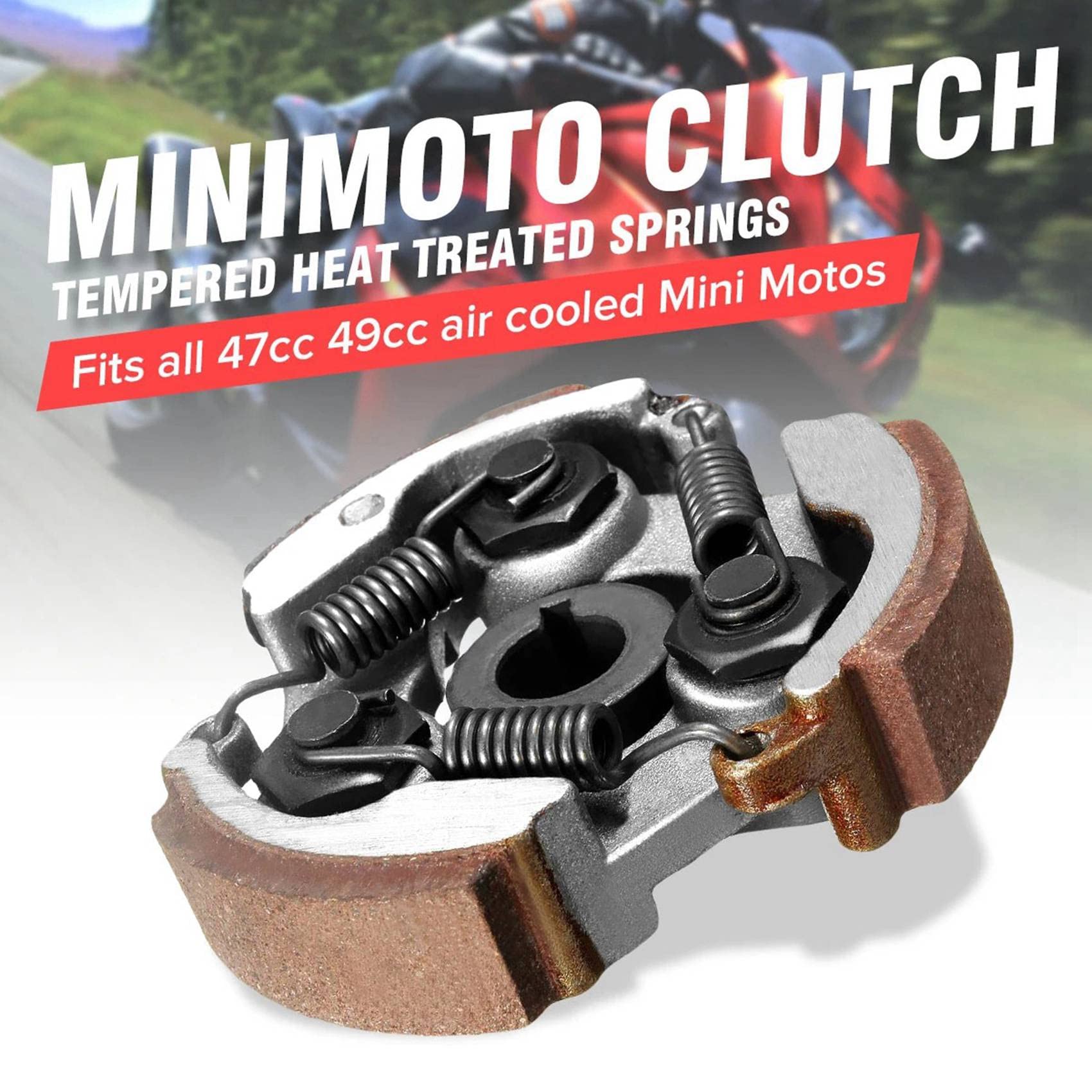 2 X 2 tempi 47Cc 49Cc Min lega di frizione centrifuga Mini Moto Dirt Bike ATV Quad 3
