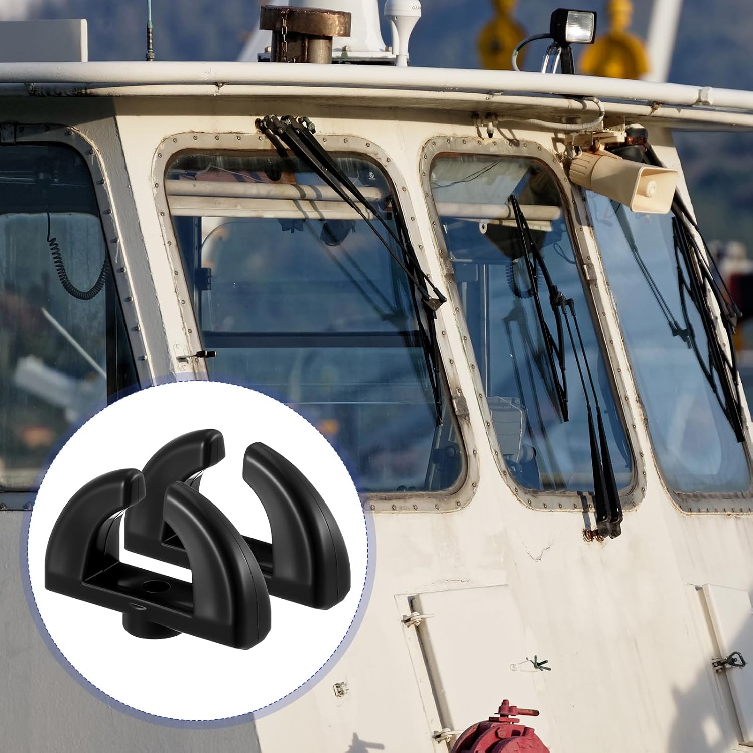 WinnerWhy 10 Pack Boat Turn Latch Black Boat Window Turn Latches Bulk