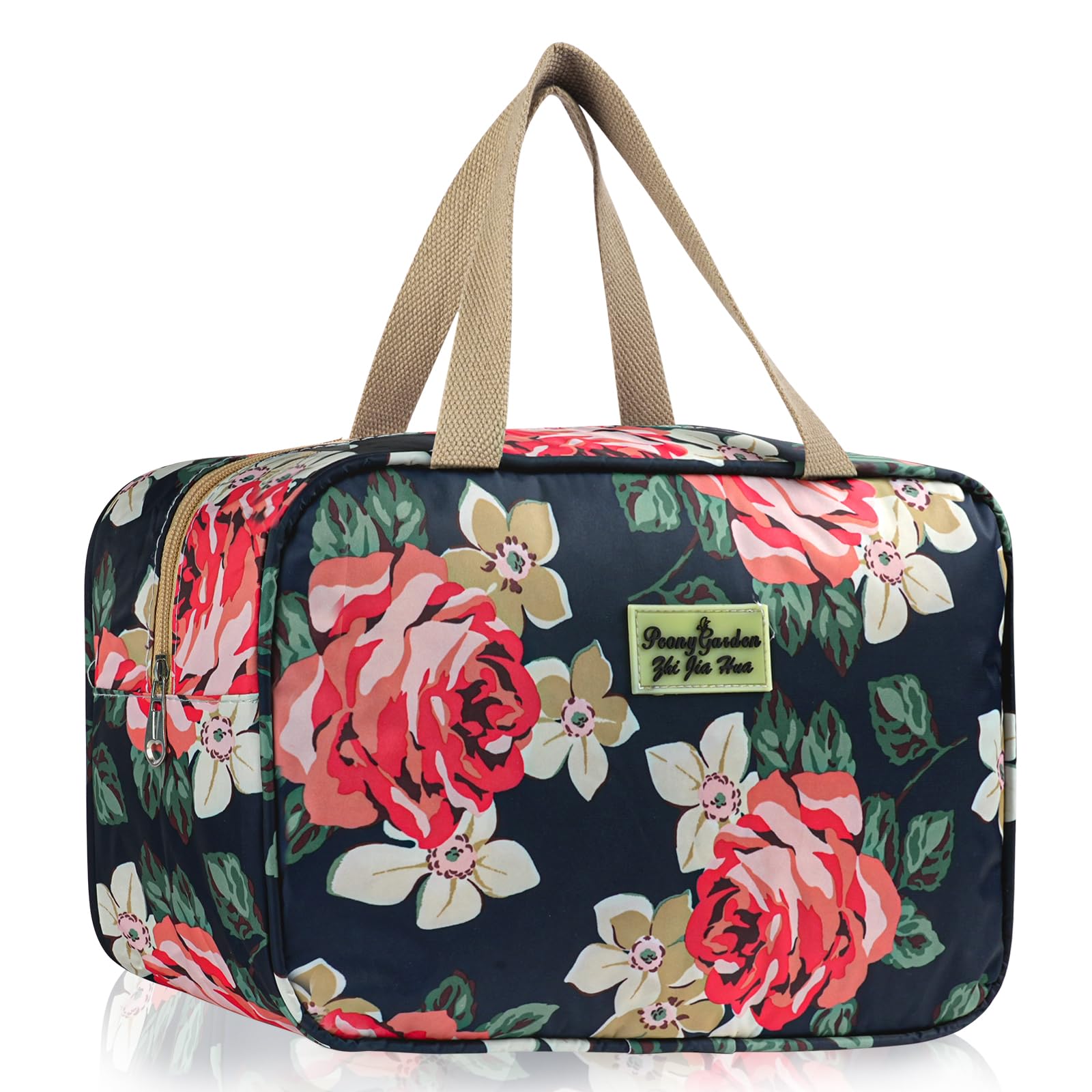 Aucuu Toiletry Bag, Large Full Size Toiletry Bag, Travel Hand-Held Make up Wash Bags, Portable Waterproof Toile-Try Kit, Bathroom Storage Case, Cosmetic Organizer for Travel, Camping for Women Girl — view 10