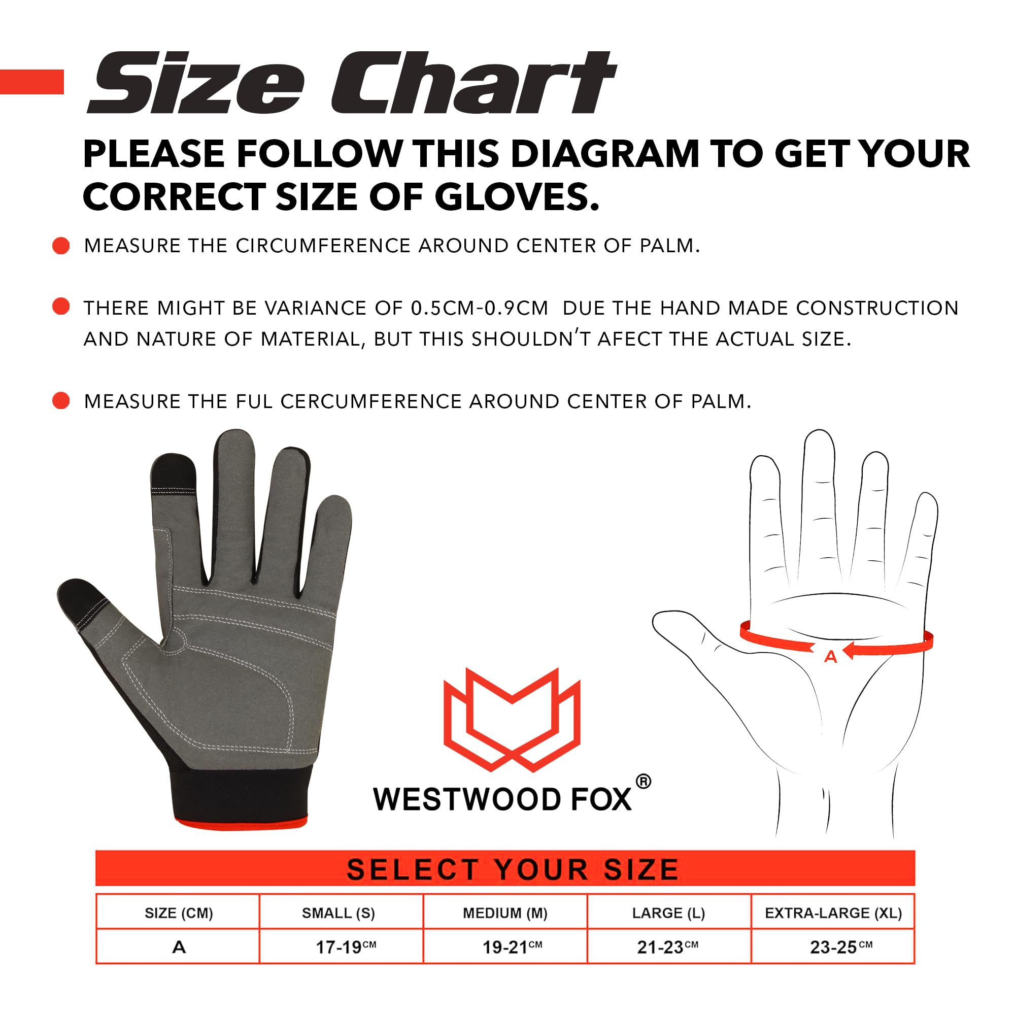 Guantes de trabajo de seguridad Guantes de jardinería resistentes para hombres a prueba de enchufe acolchado protección de palma pantalla táctil transpirable constructor (Black, L)