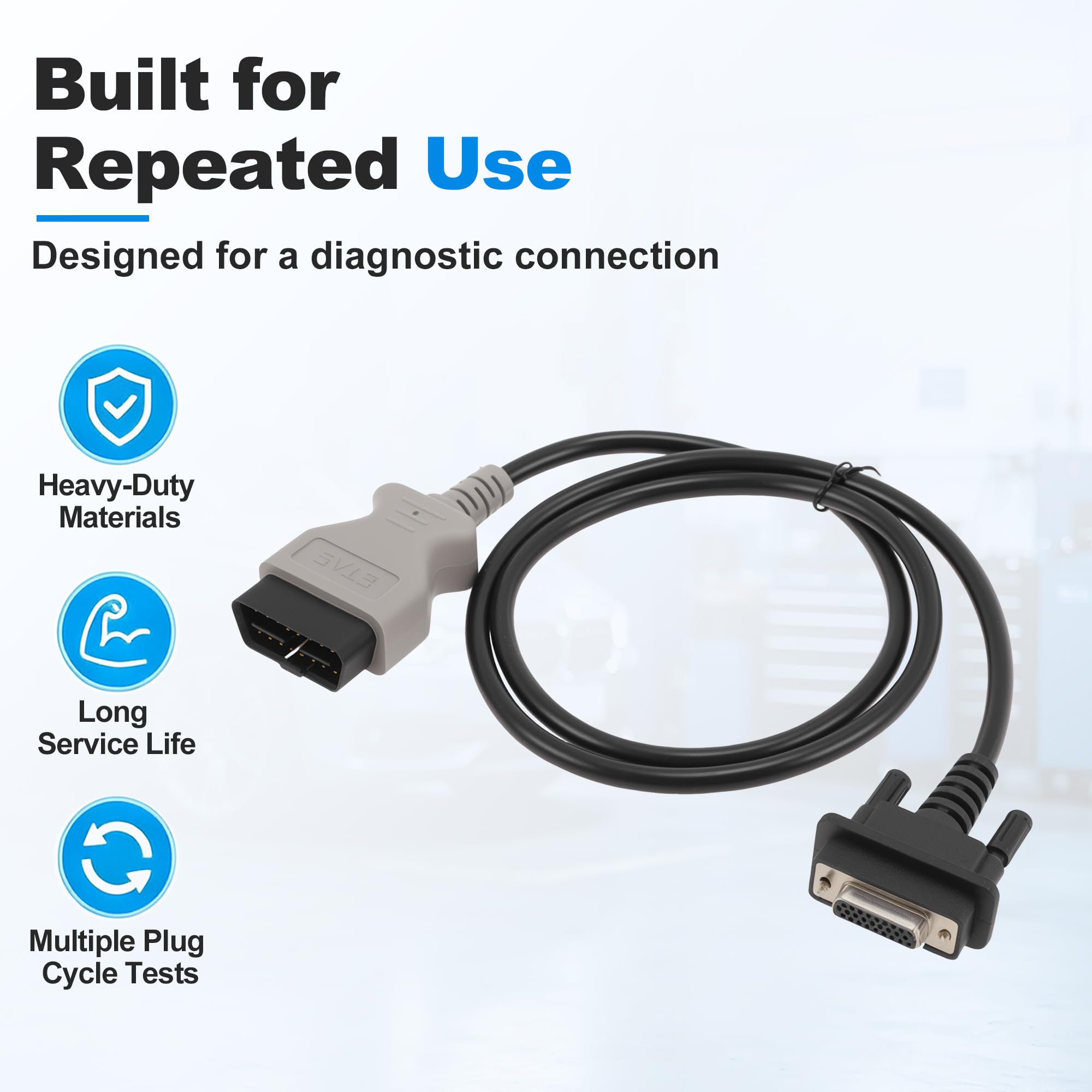 A ABSOPRO OBD2 Diagnose-Adapter-Stecker für Chevrolet Silverado 1500 14-26