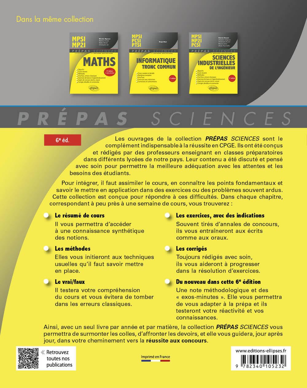 Physique-Chimie MPSI