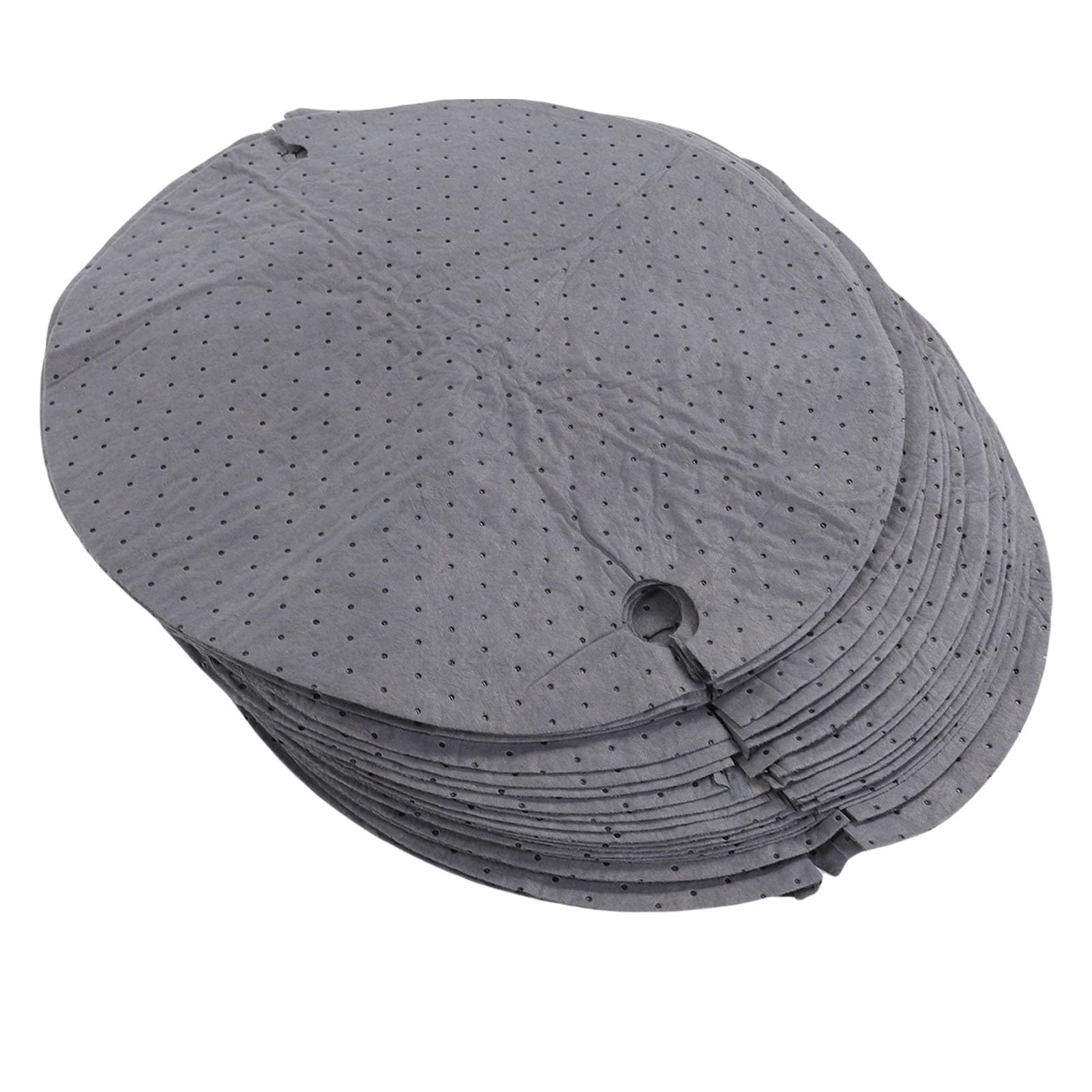 25 Sztuk Absorbentnych Podkładek na Beczki, Średnica 55 Cm do