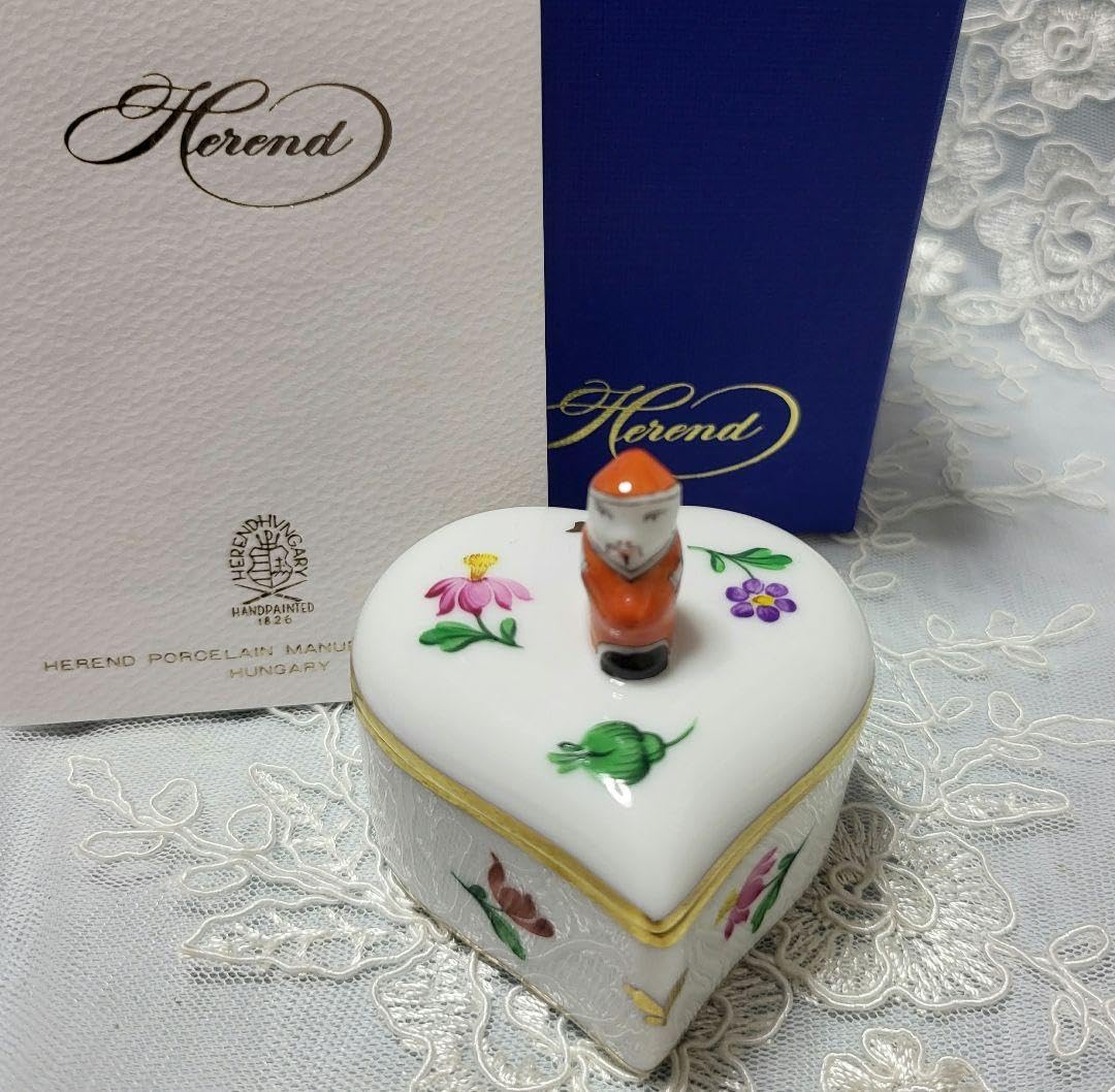 未使用✨ヘレンドシノワズリマンダリン宝尽くしアクセサリー 小物入れ 箱付