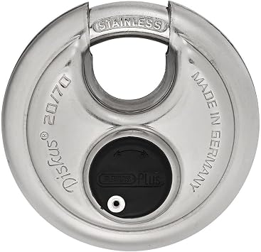 ABUS 20/70 KA B Extreme High Security Stainless Steel Diskus Keyed Alike Padlock 323614
