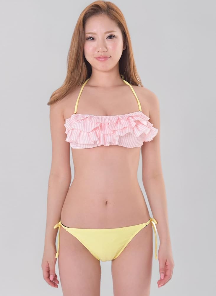 MERCURYDUO水着♡バンドゥビキニ Amazon.co.jp: [マーキュリーデュオ] 婦人水着 ストライプ柄3段