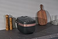 Vista 3 de Midea Micom MB-FB50E205W - Olla arrocera multifuncional 10 en 1, 10 tazas, arroz integral, sopa, avena, cocción lenta, 20 tazas de arroz cocido