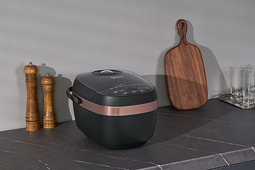 Miniatura 3 de Midea Micom MB-FB50E205W - Olla arrocera multifuncional 10 en 1, 10 tazas, arroz integral, sopa, avena, cocción lenta, 20 tazas de arroz cocido