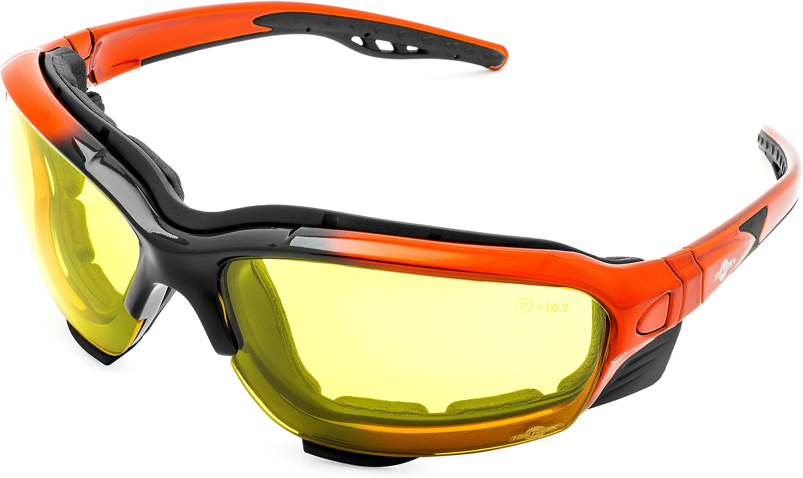 ToolFreak Recka Safety Glasses and Goggles Combo, Rated to ANSI z87.1-2015, Accessories Included