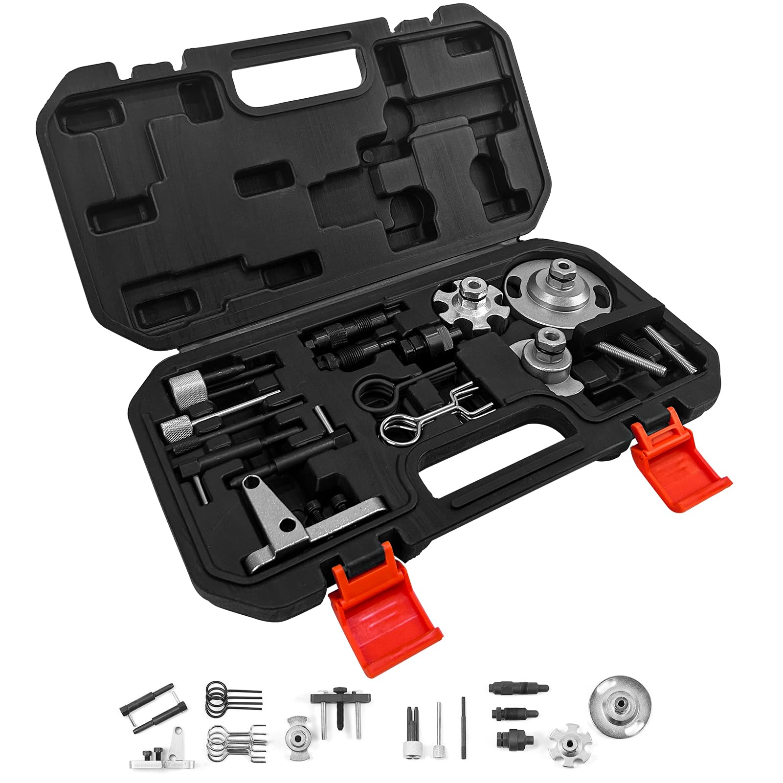 JAOGAUS Herramienta de Sincronización de Motor Diésel | compatible con A6L 2.7, Q7 3.0TDi, 4.0 4.2Tdi V8 CRD A8, A6, A5, A4, Q5, Q7