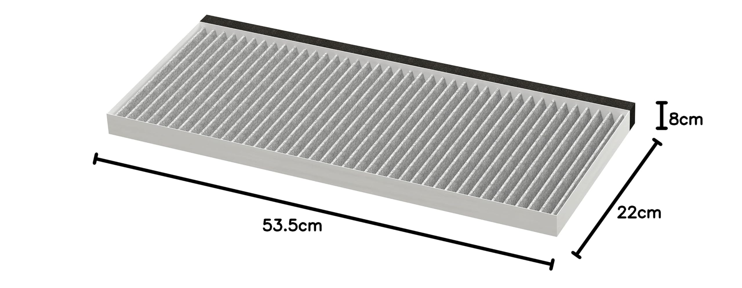Bosch DWZ1IT1B4 Zubehör für Dunstabzüge, Clean Air Standard Geruchsfilter, Made in Germany
