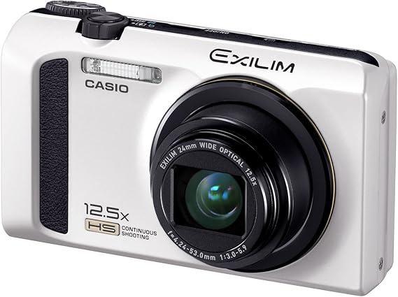 Casio High Speed Exilim Ex-zr100 Digital Camera White Ex-zr100we [Camera]