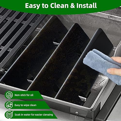 Miniatura 5 de Piezas de parrilla para Weber Spirit - 7635 barras aromatizantes de 15.3 pulgadas para Weber GS4 Spirit 2 200 Series, piezas de repuesto de parrilla