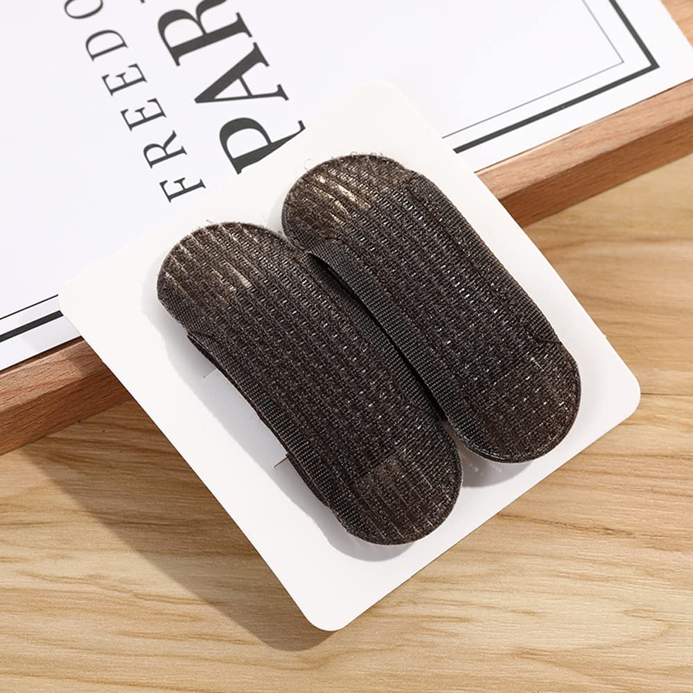 Stock It Up Hair Clip Puff Hair Clip Hair Volume Insert 4 Pieces Puff Hair Head Cushion Invisible Hair Base Clip Hair Styling Clips Volume Insert Hair Styling for Women and Girls - Image 4