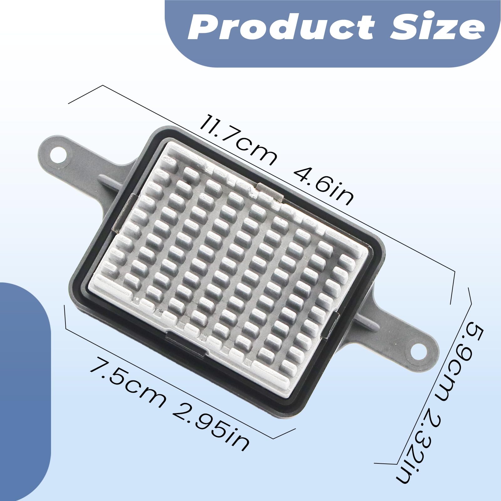 Resistenza del motore del ventilatore con spina 6441CQ per 3008 5008 DS5 P7708005 P7708003 6441.CQ