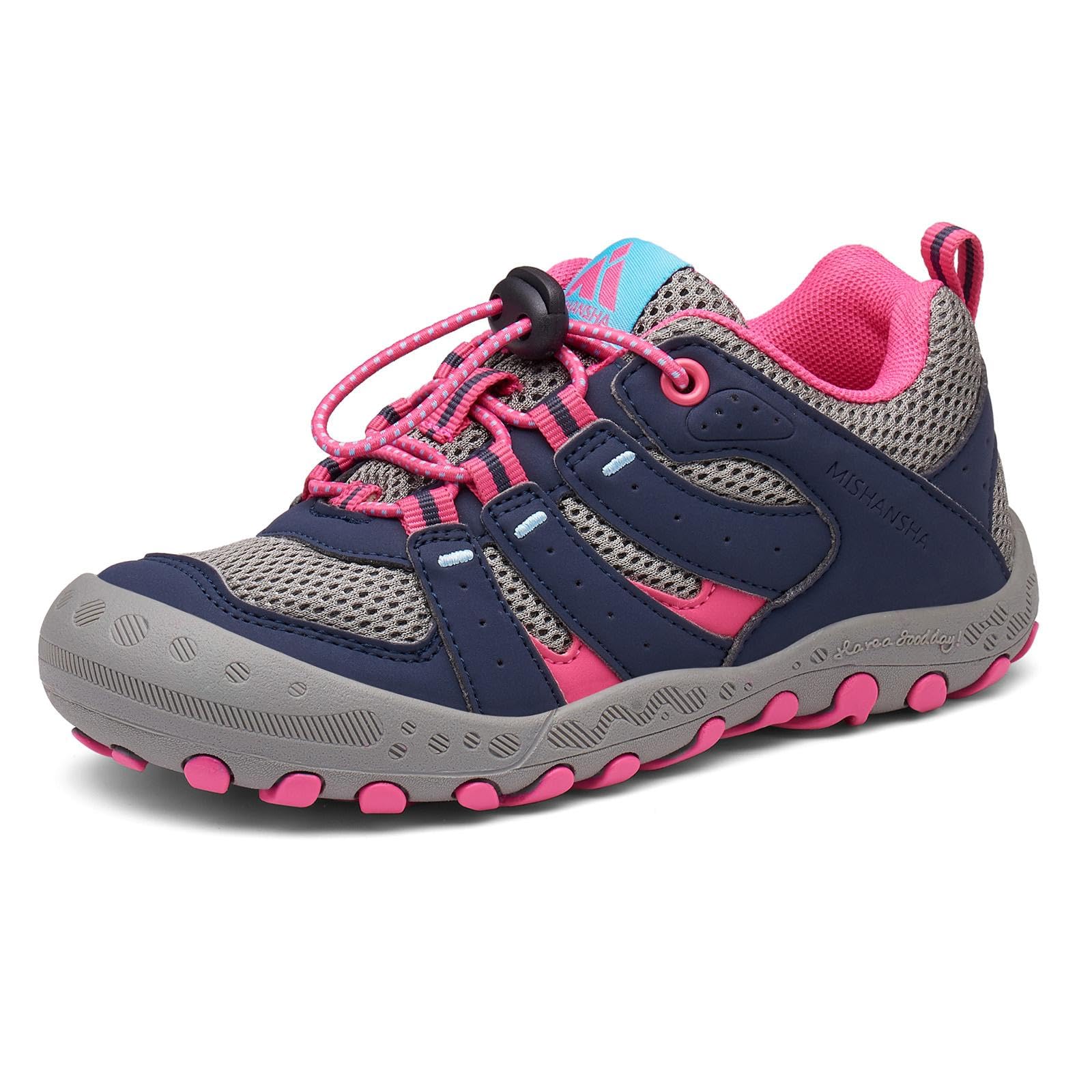 Mishansha Niña Zapatillas de Deporte Cómodas Ligeros Zapatos de Trekking Transpirable Sneakers Zapatillas Casual GR.24-38