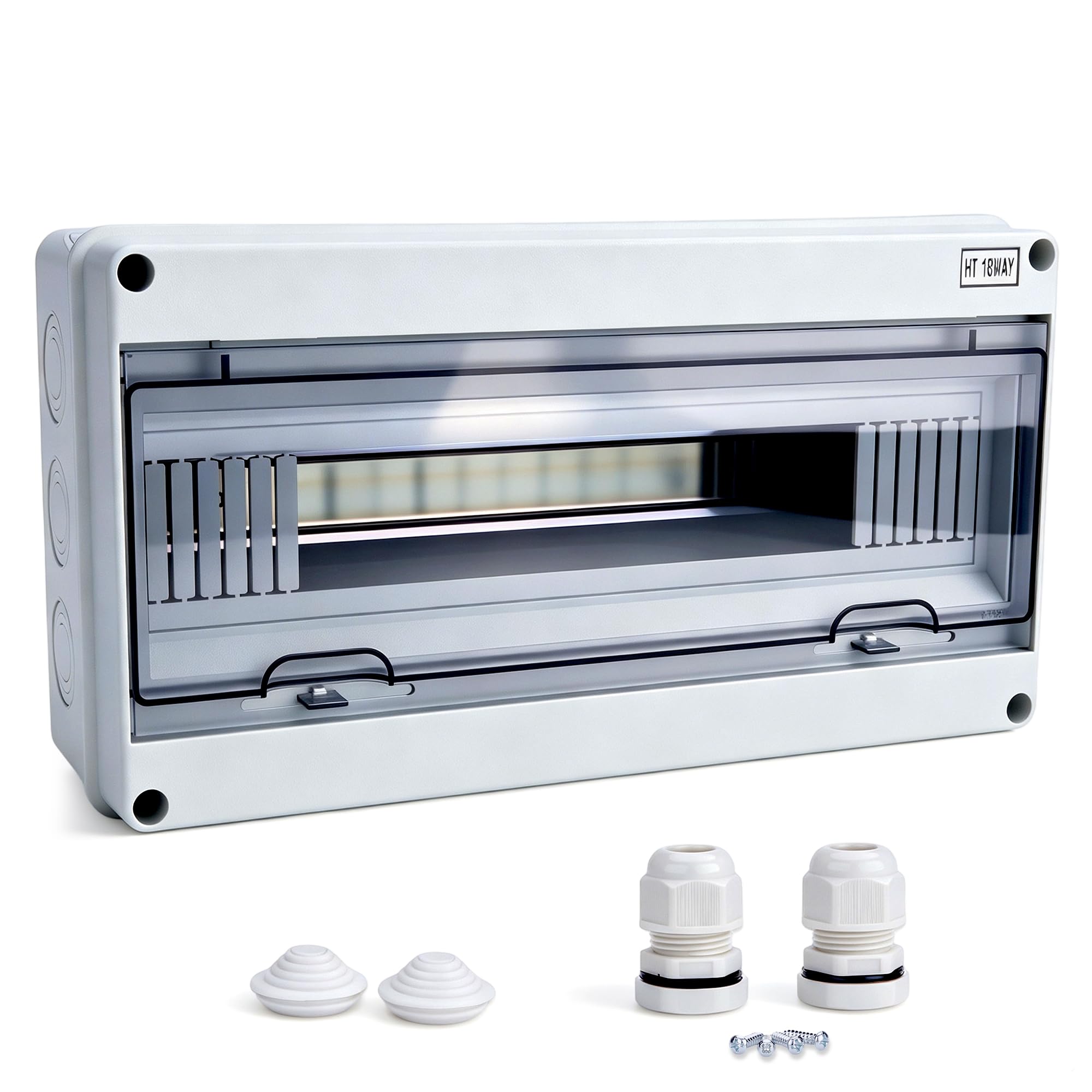 12 Way Circuit Breaker Box - Waterproof Protection -16