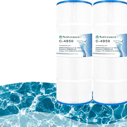 Miniatura 12 de Cartucho de filtro de spa para bañera de hidromasaje C-4950, sustituye a PRB50-IN, PRB50IN, FC-2390, 413-212-02, CP-04075, 17-2380, R173434, M40506,