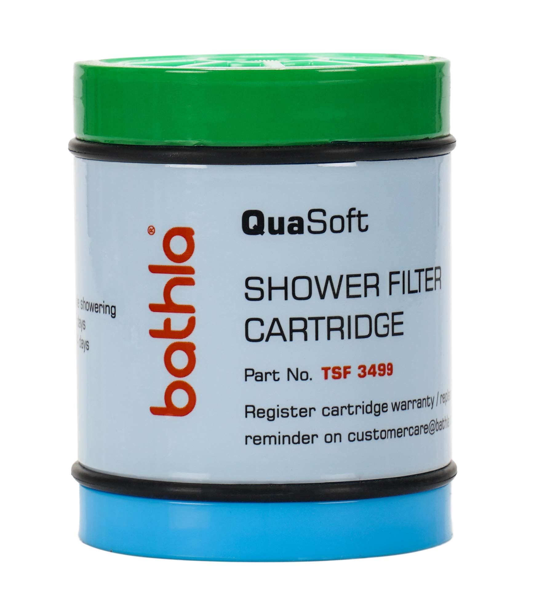 Bathla QuaSoft 3499 Shower Filter Cartridge - Reduces Hair Fall and Protects Against Hardwater | Cartridge ONLY (B0854DNX9K) Amazon Price History, Amazon Price Tracker