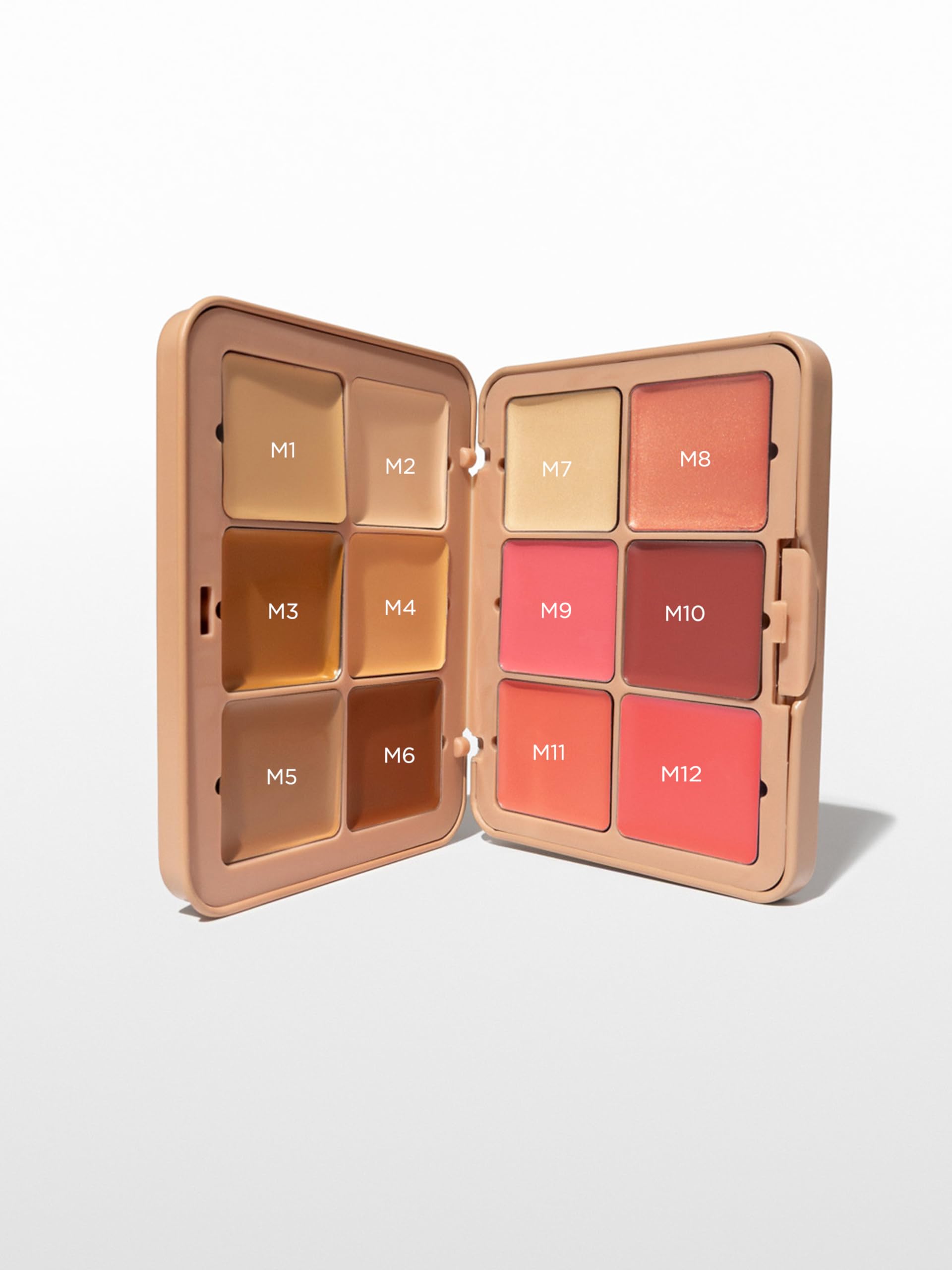 Sosu Cosmetics Complete Canvas Complexion Palette Multipurpose Palette For The Face Shade Medium 26.4 G