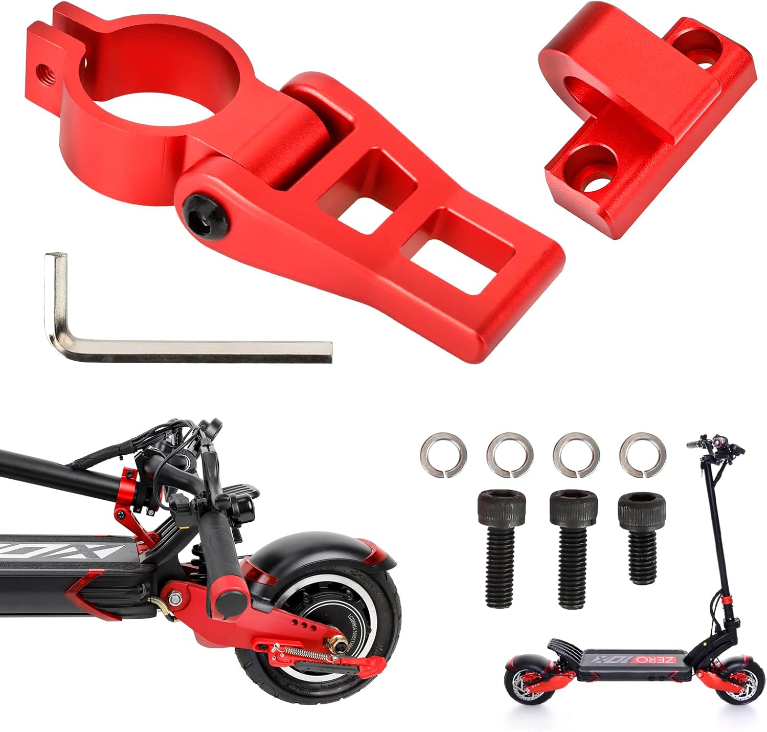 LUCK4U Folding Hook Scooer Part Aluminum Alloy Hook Set