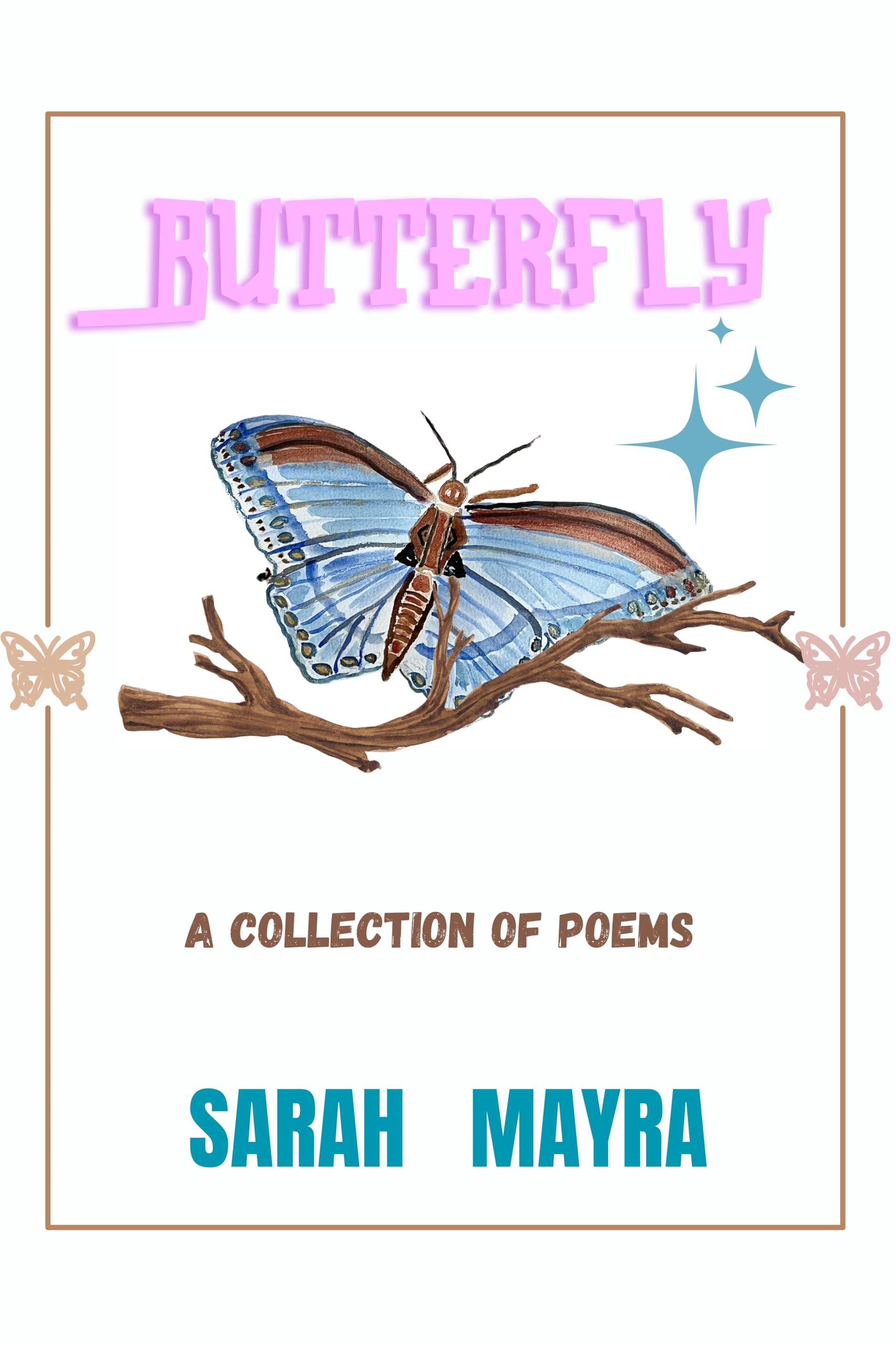 Butterfly Collection of Poems poésie anglophone inspirante pour apaiser l'esprit