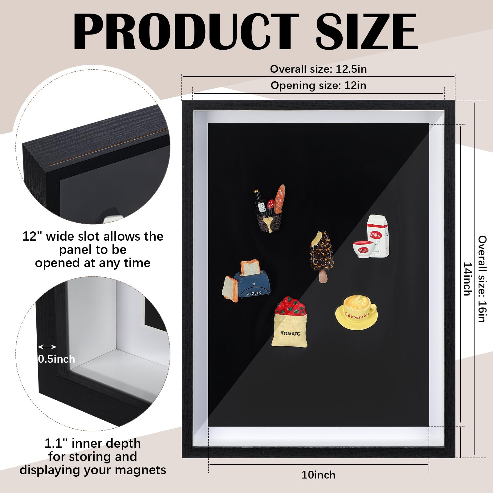 Amazon.com : Vicenpal 2 Pcs Large Magnetic Board 16