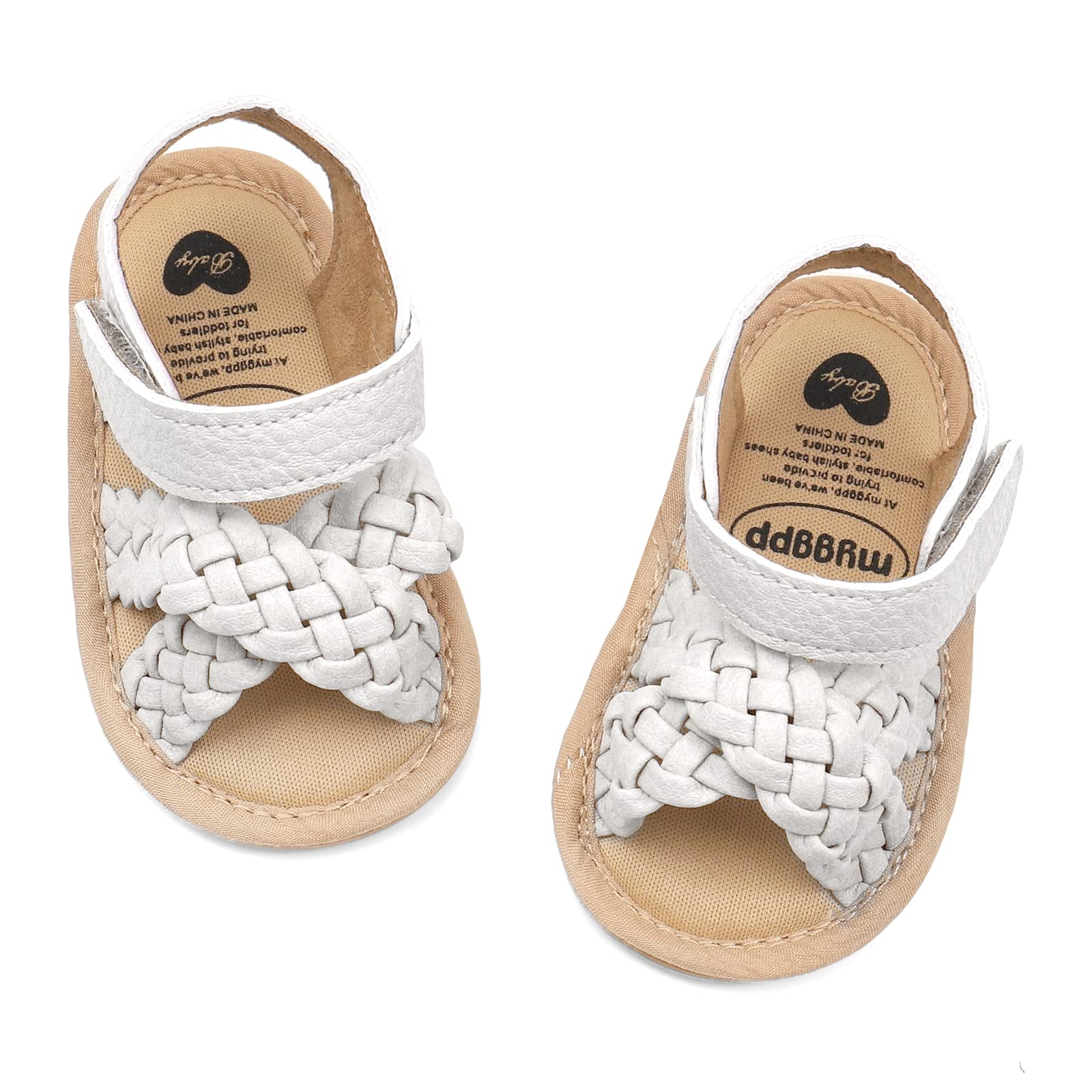 LACOFIA Baby Girls Sandals Infant Summer Shoes Anti-Slip First Walking Shoes — view 4