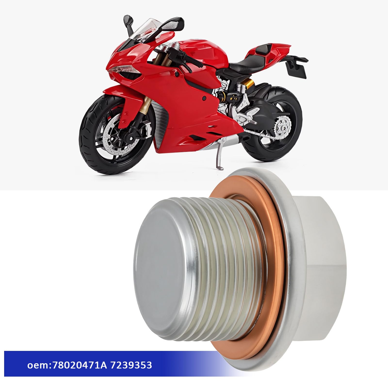 Śruba spustu oleju SG Store Car M22x1.5 78020471A 7239353 Kompatybilna z Ducati 748 851 888 916 996 998
