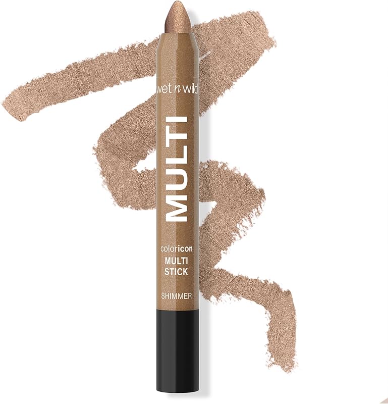Color Icon Cream Eyeliner Eyeshadow Multi-Stick, Moisturizing, Nourishing Velvety Cream-to-Powder Buildable & Blendable Formula, Cruelty-Free & Vegan - Champagne Room