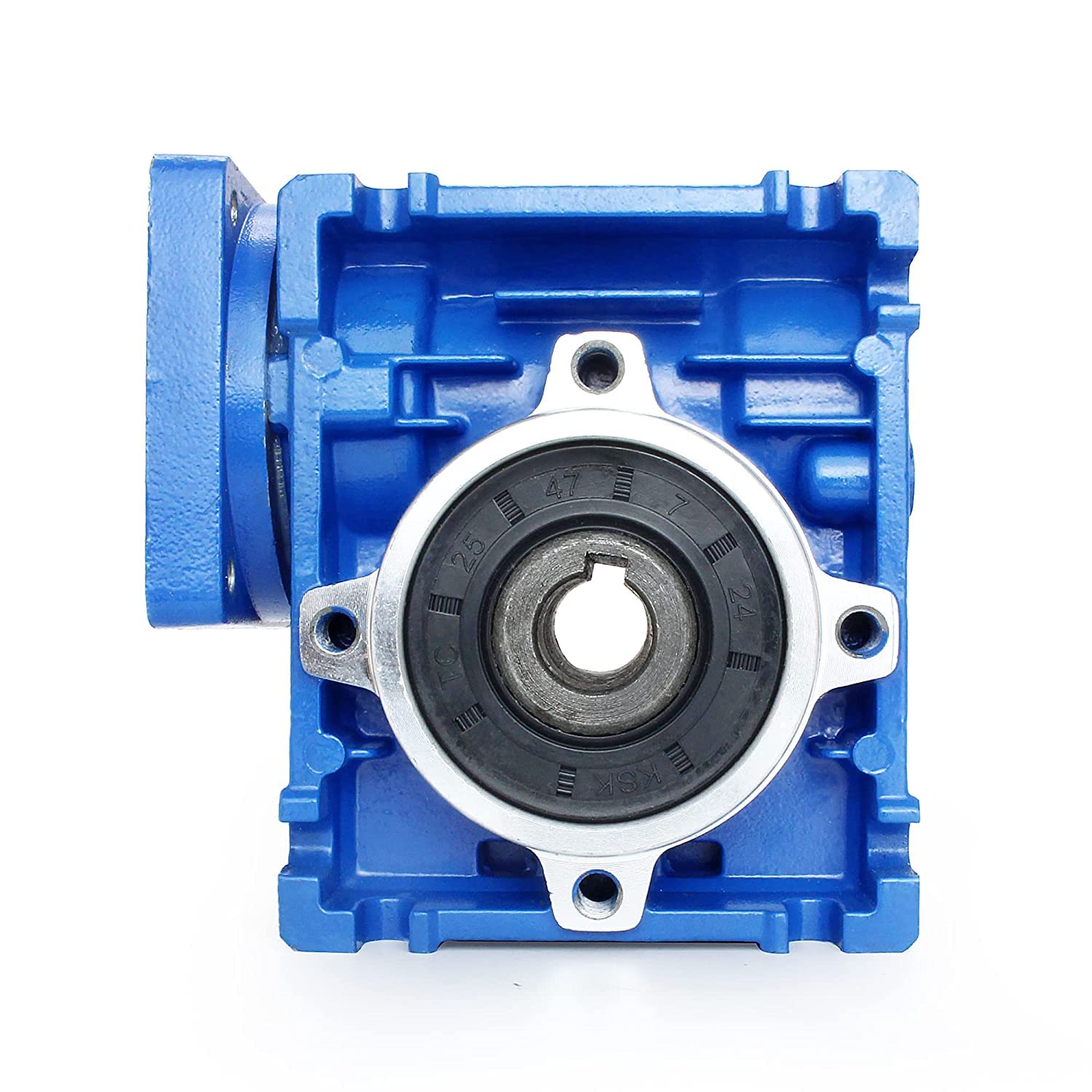 RATTMMOTOR Engranaje helicoidal NMRV030 40:1 11mm entrada 14mm salida para Nema23