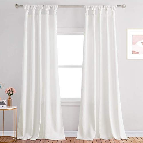 Miniatura 6 de EcoDrapes Paneles de cortina macizos con pestañas trenzadas para casa de lujo (oro rosa, 72 pulgadas de ancho por 120 pulgadas de largo, 1 panel)