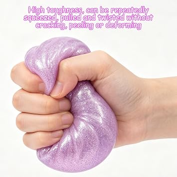4 Pcs Mini Dumpling Squishy Toy 5X5.5CM, Squishy Dumpling Toy Glitter with Mini Dumplings, Cheap Squishies Dumplings Squishys, Squishies Dumplingss Suit for Daily Office Commuting to Relieve Anxiety