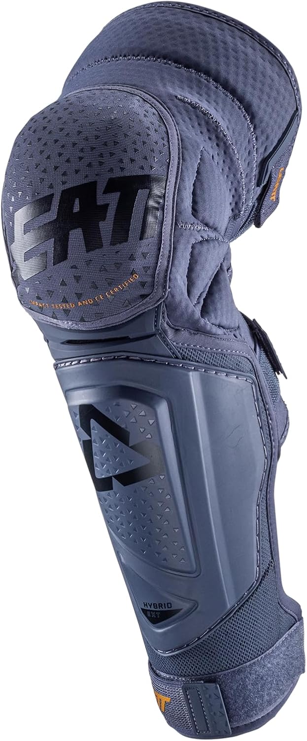 Leatt Knee&Shin Guard 3DF Hybrid EXT Flint #S/M