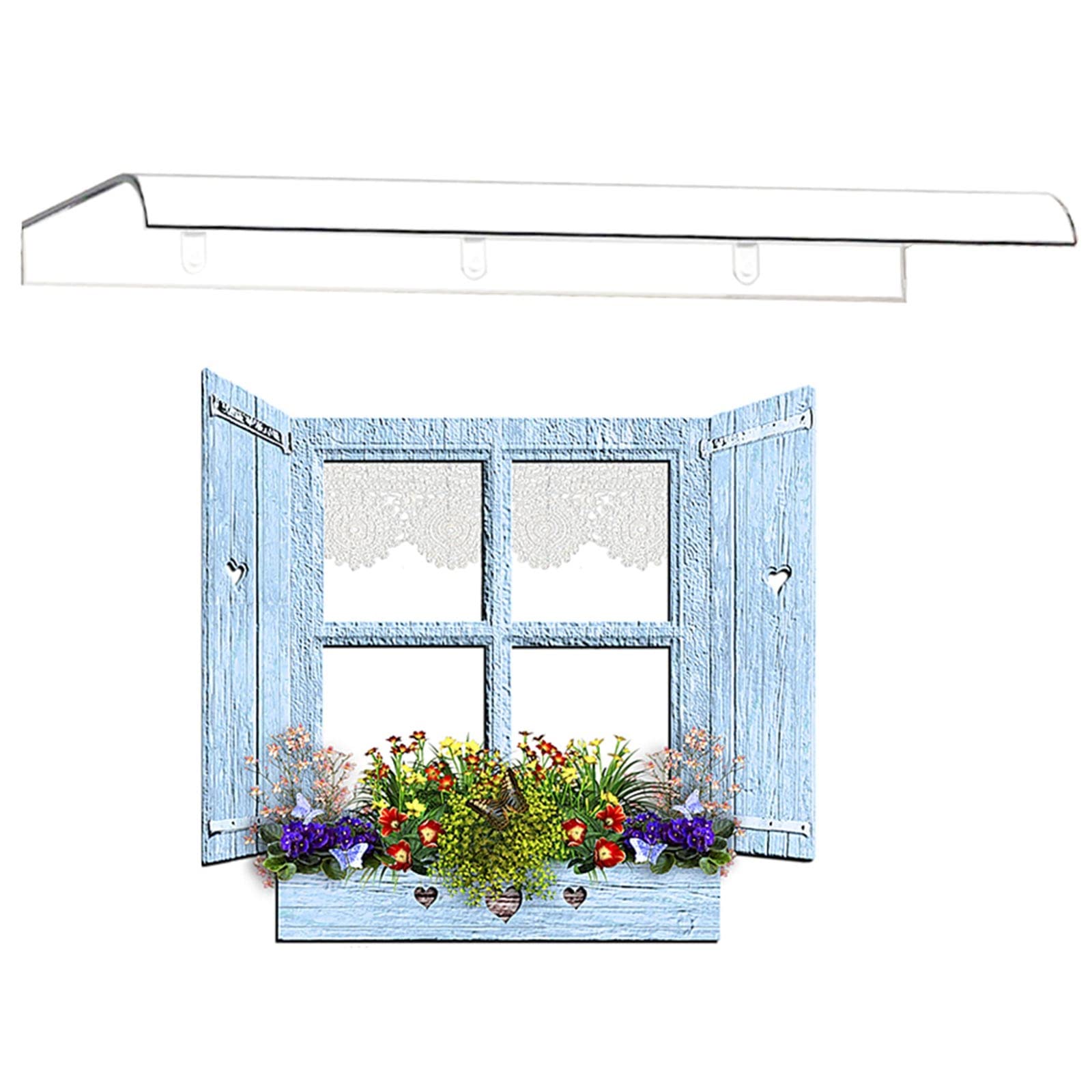 Auvent de protection solaire imperméable balcon 50x180