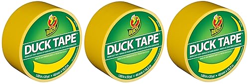 Miniatura 89 de Duck Tape - 283138 cinta adhesiva de color violeta, 1.88 pulgadas x 20 yardas cada rollo, 3 rollos Púrpura