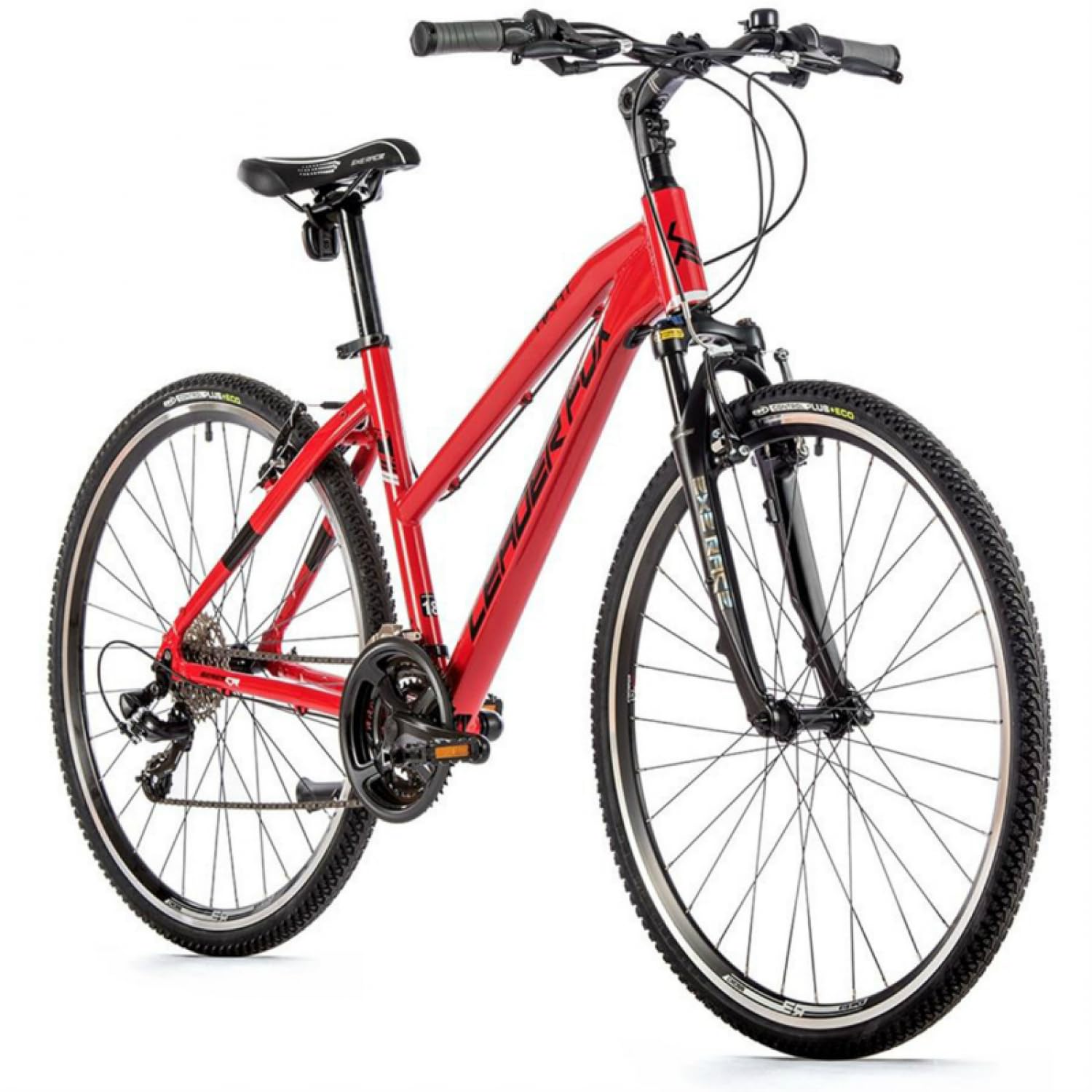 Leaderfox 28 Zoll Leader Fox Away Lady Crossrad Cross Trekking Bike 21 Gang Rh 50 cm Rot Sport & Freizeit